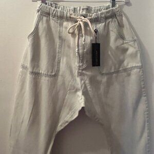 One Teaspoon x Free People Shabby Kingpins Sky Blue Boyfriend Brando Jeans NWT